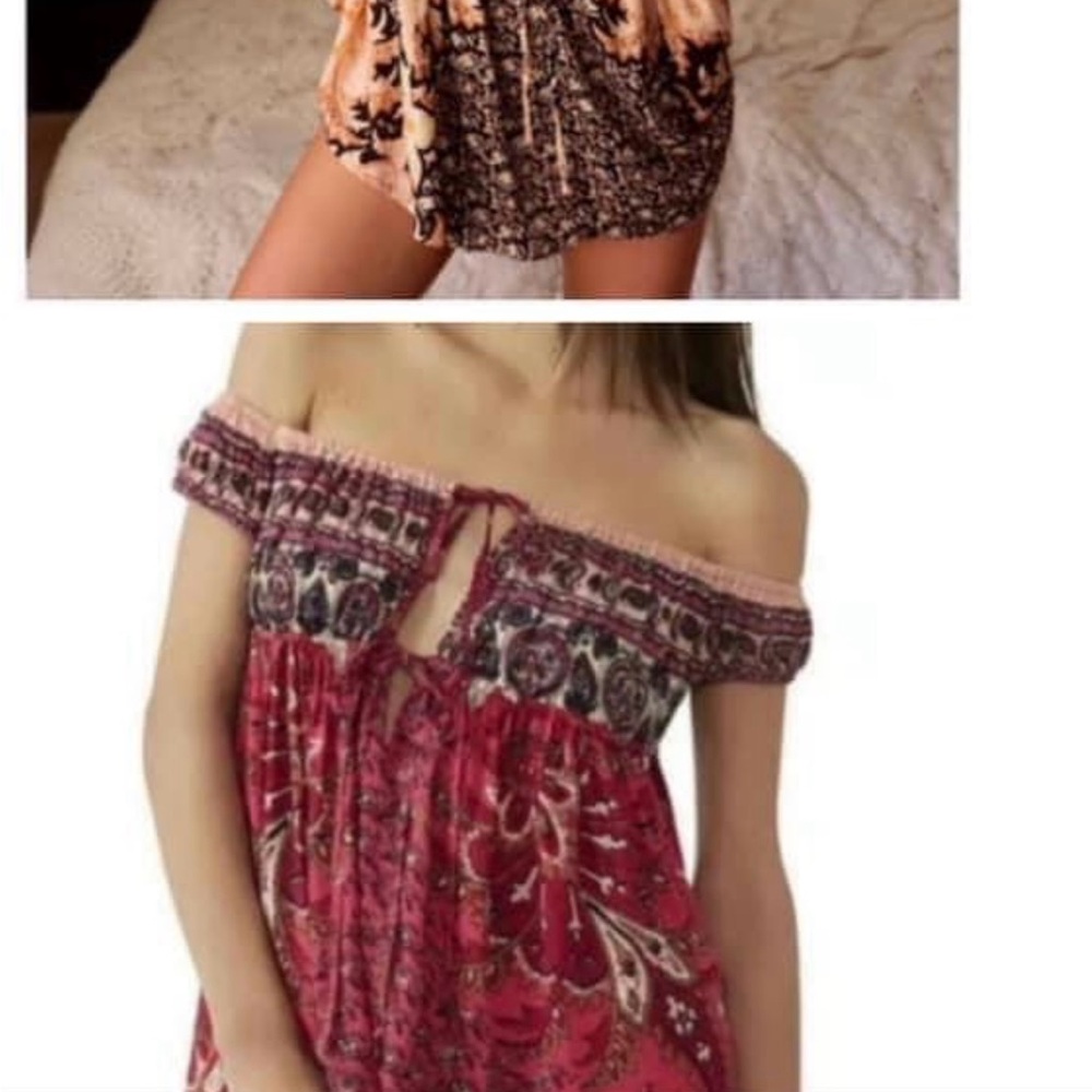 NWT Free People Bali Mariposa Slip Dress
